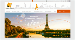 Desktop Screenshot of campuslangues.com